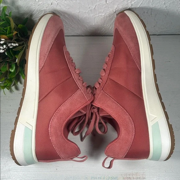 NWOT Vionic Breilyn Sneakers Pink Salmon Vionic Size 7 Sneaker Walking Shoe NWOT - Picture 10 of 12